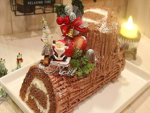ブッシュドノエルの作り方【クリスマス】